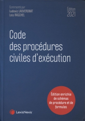 Code des procédures civiles d'exécution. Edition 2021