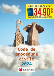 Code de procédure civile 2024 - Eléphant Girafe