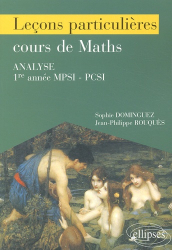 Cours de maths Analyse 1ère année MPSI-PCSI