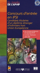 Concours d'entrée en IFSI