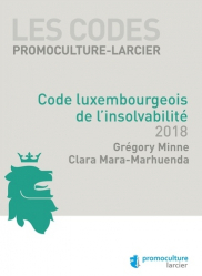 Vous recherchez les livres à venir en Droit international, Code luxembourgeois de l'insolvabilité