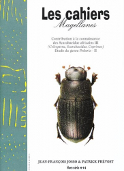 Contribution à la connaissance des Scarabaeidae africains III, Etude du genre Pedaria II (Coleoptera, Scarabaeidae, Coprinae) Hors série