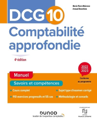 DCG 10 Comptabilité approfondie - Manuel