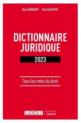 Dictionnaire juridique 2023