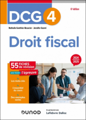 DCG 4 - Droit Fiscal - Edition 2024-2025