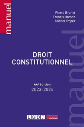 Droit constitutionnel 2023-2024