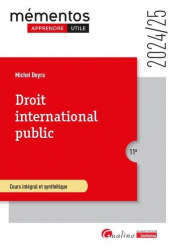 A paraitre de la Editions gualino : Livres à paraitre de l'éditeur, Droit international public 2024-2025