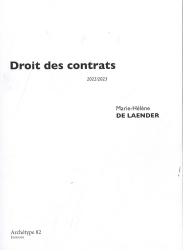 Droit des contrats 2022/2023