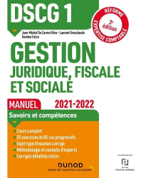 DSCG1 Gestion juridique, fiscale et sociale