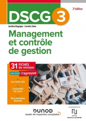 Meilleures ventes de la Editions dunod : Meilleures ventes de l'éditeur, DSCG 3 Management et contrôle de gestion 2023-2024