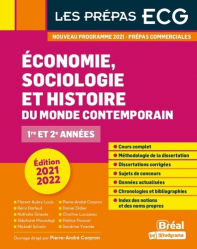 Economie, sociologie et histoire du monde contemporain 2021-2022