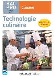 Extrait Nouveauté Pass'adoptant Technologie culinaire 2de Bac Pro Cuisine (2016) - Pochette élève