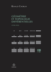Géométrie et topologie différentielles, 1918-1932