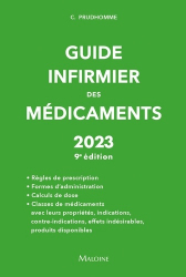 Guide infirmier des médicaments 2023