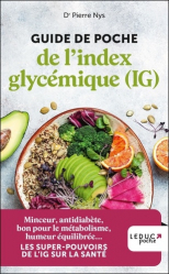 Guide de poche de l'index glycémique IG
