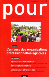 L'univers des organisations professionnelles agricoles