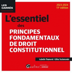 L'essentiel des principes fondamentaux de droit constitutionnel 2023/2024