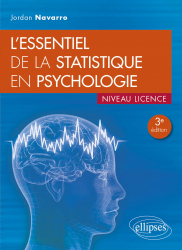 Vous recherchez les livres à venir en Psychologie, L'essentiel de la statistique en psychologie