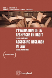 L'évaluation de la recherche en droit. Enjeux et méthodes