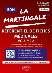 Meilleures ventes de la Editions ellipses : Meilleures ventes de l'éditeur, La Martingale EDN - Référentiel de fiches médicales R2C volume 2