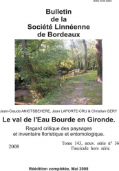 Le val de l'Eau Bourde en Gironde