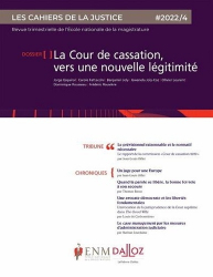 Les Cahiers de la Justice N° 4/2022