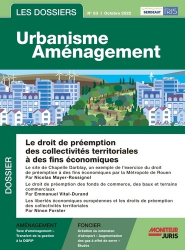 Les dossiers urbanisme aménagement N° 53, octobre 2022