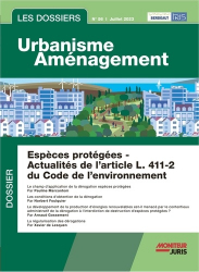 Les dossiers urbanisme aménagement N° 56, juillet 2023