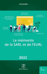 Le mémento de la SARL et de l'EURL 2022