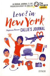 Meilleures ventes chez Meilleures ventes de la collection tip tongue - syros, Love ? In New York - Callie's journal