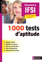 1000 tests d'aptitude concours IFSI