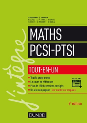 Mathématiques tout-en-un PCSI-PTSI