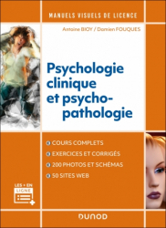 A paraitre de la Editions dunod : Livres à paraitre de l'éditeur, Manuel visuel de psychologie clinique et psychopathologie