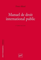 Manuel de droit international public 2024