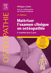 A paraitre de la Editions elsevier / masson : Livres à paraitre de l'éditeur, Maîtriser l'examen clinique en ostéopathie