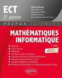 Mathématiques informatique ECT 2e année
