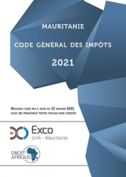 Mauritanie - code général des impôts 2021
