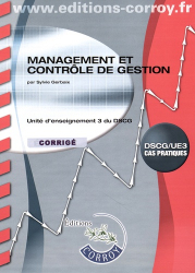 Management et contrôle de gestion UE 3 du DSCG