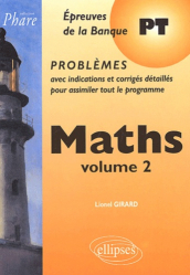 Maths Épreuves de la banque PT Volume 2