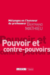 Mélanges en l'honneur du professeur Bertrand Mathieu