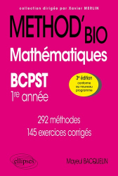 METHOD'BIO - Mathématiques BCPST 1re année