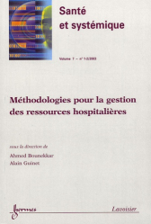 En promotion de la Editions hermès / lavoisier : Promotions de l'éditeur, Méthodologies pour la gestion des ressources hospitalières
