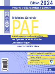 Médecine générale - PAE 2024