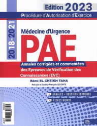 Médecine d'Urgence - PAE 2023