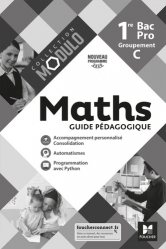 Modulo - MATHEMATIQUES 1re Bac Pro Groupement C - Ed. 2020 - Guide pédagogique