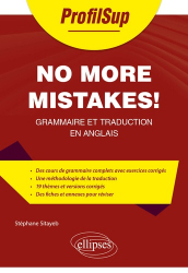 No more mistakes!