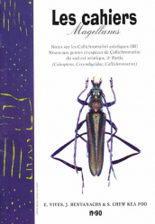 Notes sur les Callichromatini asiatiques (III) Nouveaux genres et espèces de Cllichromatini du Sud-Est asiatique, 2e Partie