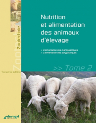 Meilleures ventes de la Editions educagri : Meilleures ventes de l'éditeur, Nutrition et alimentation des animaux d'élevage Tome2 - 2013