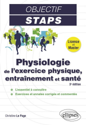 Objectif STAPS - Physiologie de l’exercice physique, entraînement et santé