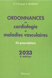 Meilleures ventes de la Editions maloine : Meilleures ventes de l'éditeur, Ordonnances en cardiologie et maladies vasculaires 2023